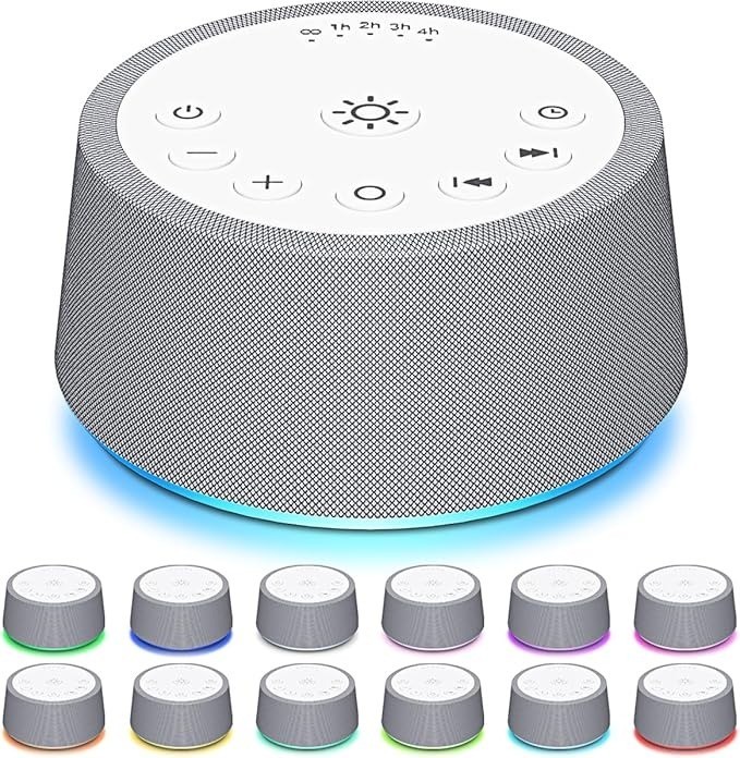 SoundLegend White Noise Sleep Sound Machine w Light