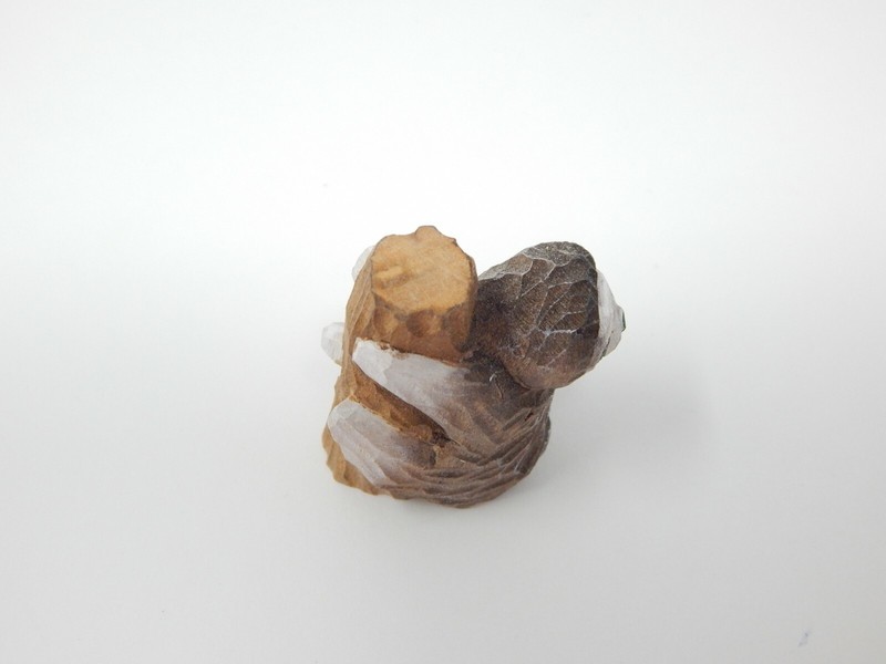 Sloth Figurine Statue Decor Small Animal Sculpture Art Wood Carving Miniature gallery