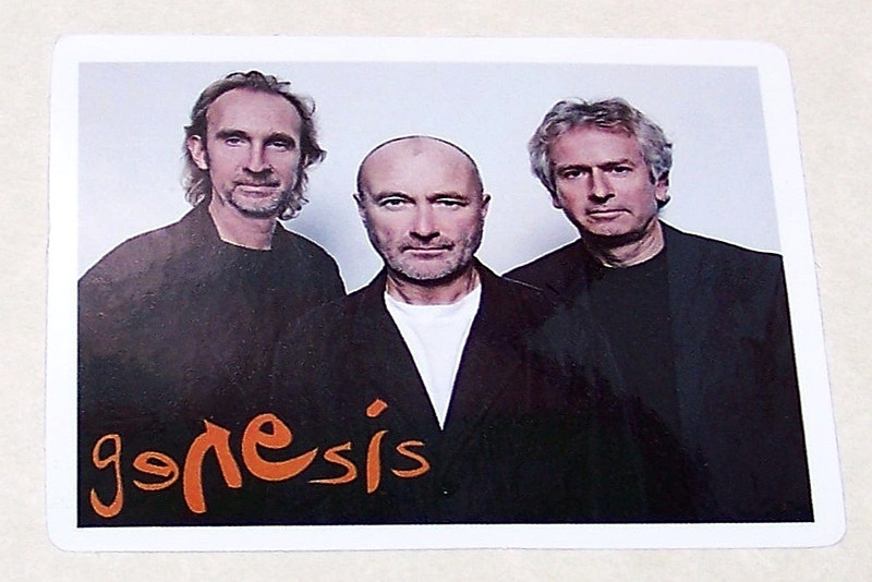 GENESIS – Logo Cut Sticker Decal Band Music Pop Rock Phil Collins Genesis