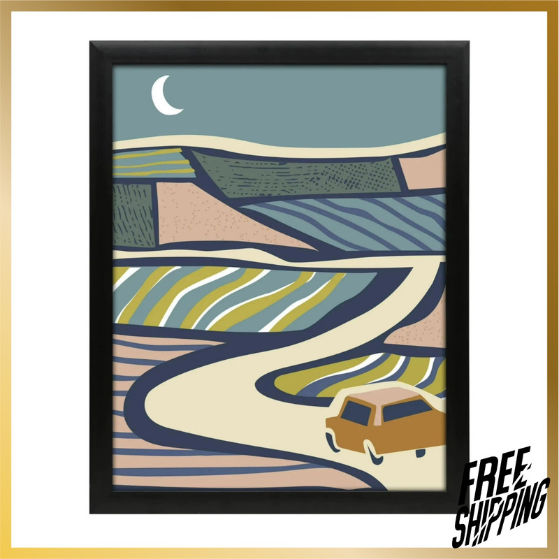 Mainstays – 20×24 Picture Frame – Black Museum Profile Wall Photo Frame