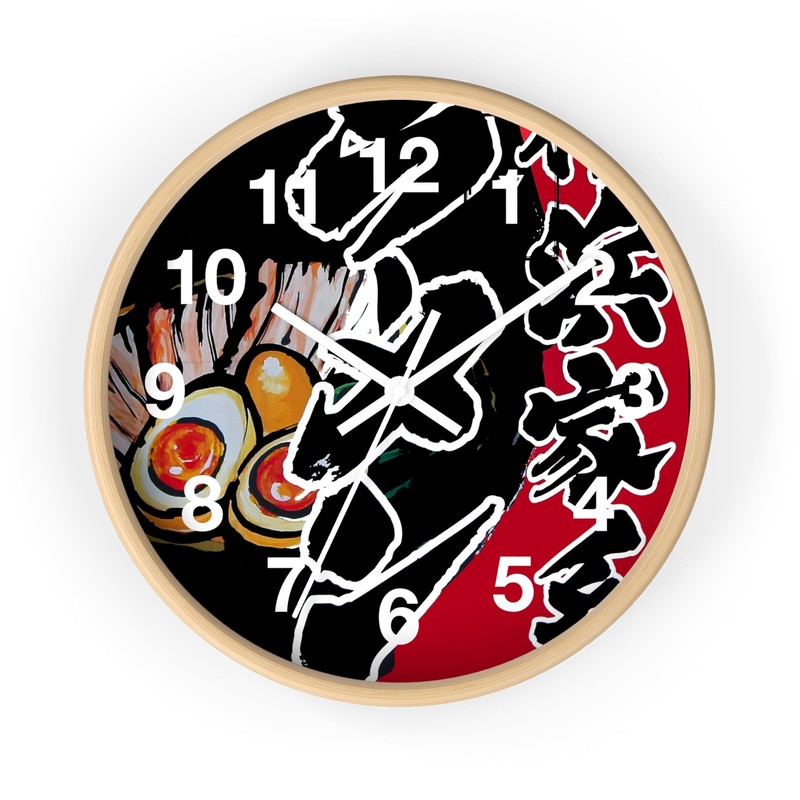 Japanese Cuisine-Inspired Wall Clock - Free Shipping!