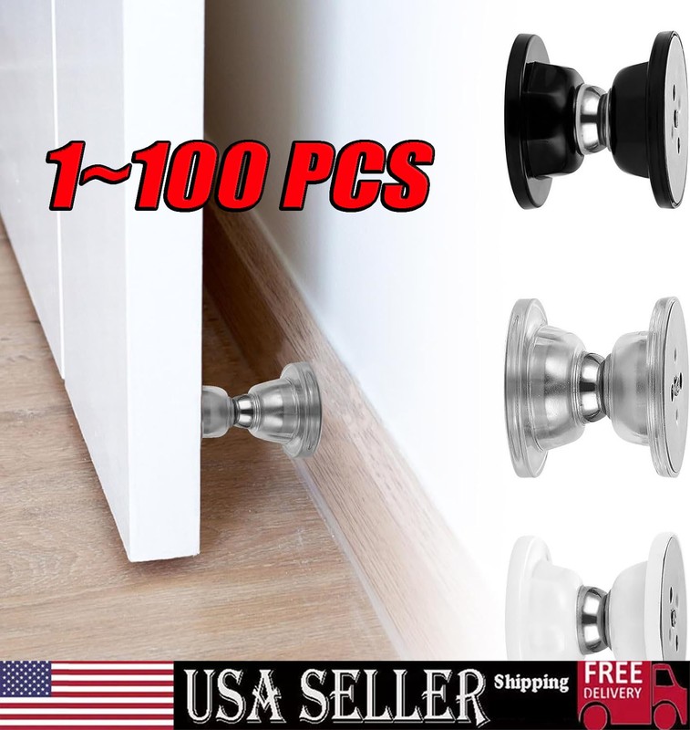 Door Stop Magnetic Door Stopper Holder Anti Collision Doorstop Door S Z4Y6 C7X2