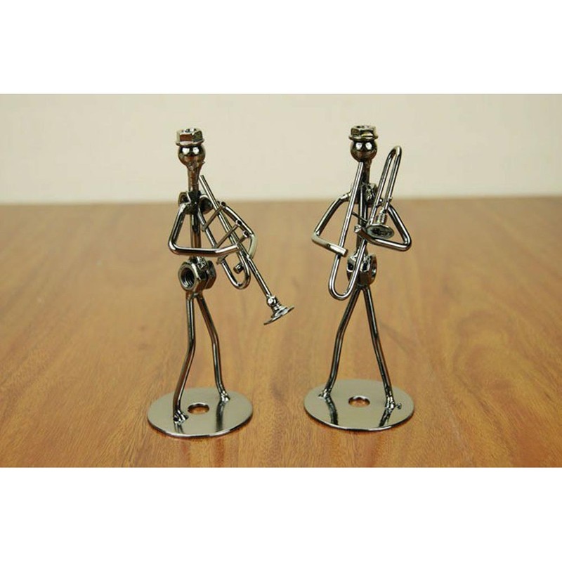 Metal Iron-Made Decorative Whimsical Band-Themed 8PCS Iron Man Boy Band Gift Set gallery