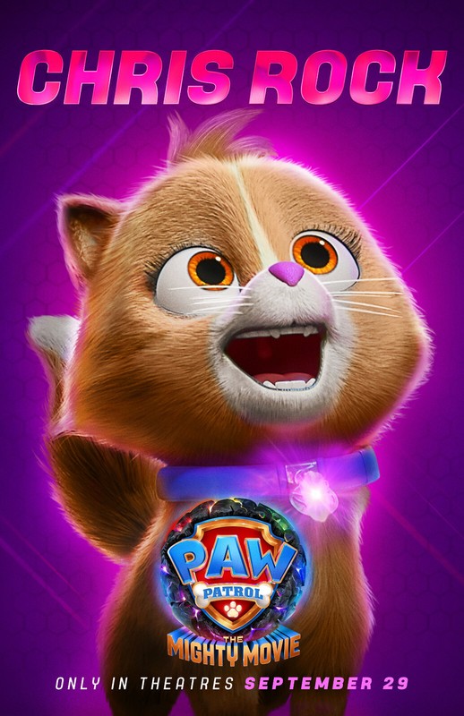 BB2784 PAW Patrol The Mighty Movie By Cal Brunker 2023 Rock Movie Poster 11×17