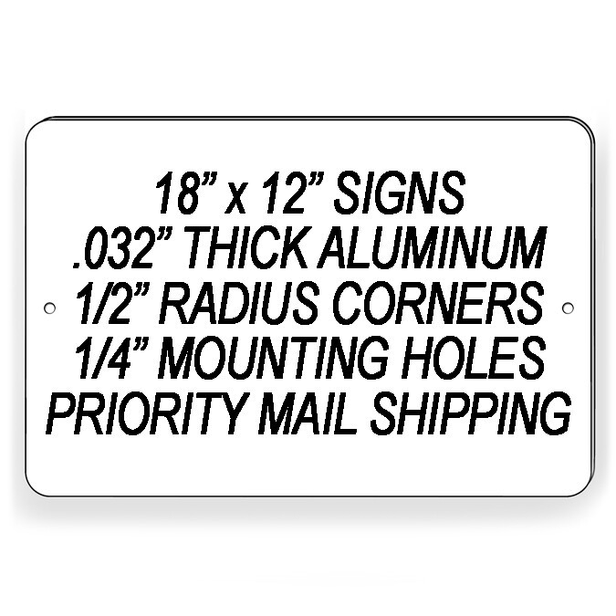 Please Leave All Packages And Deliveries Here Metal Sign Or Decal 6 SIZES I305 gallery