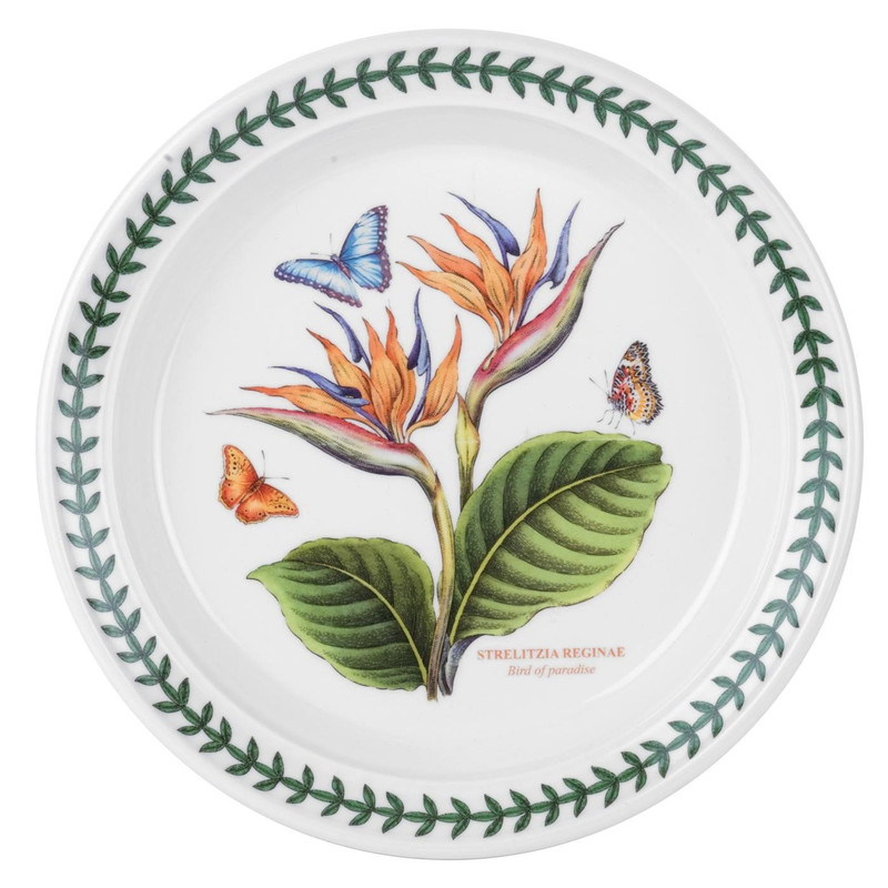 Portmeirion Botanic Garden Exotic Botanic Garden Salad Plate Bird Of Paradise