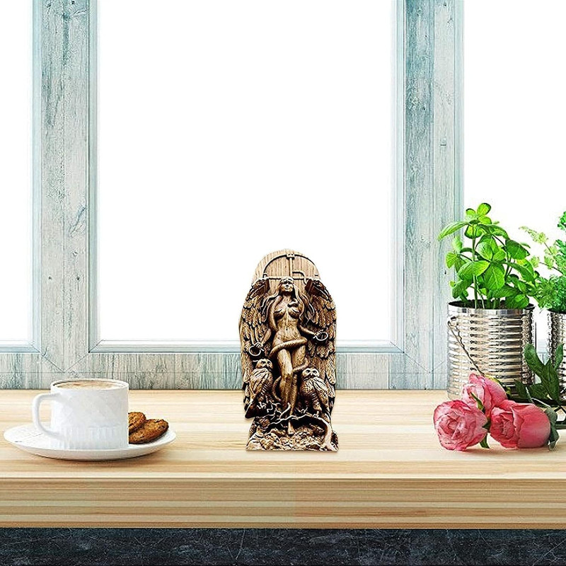 Goddess Statue Lilith Statue, Decorative Goddess Statues Gaia/Hecate/Lilith Godd gallery