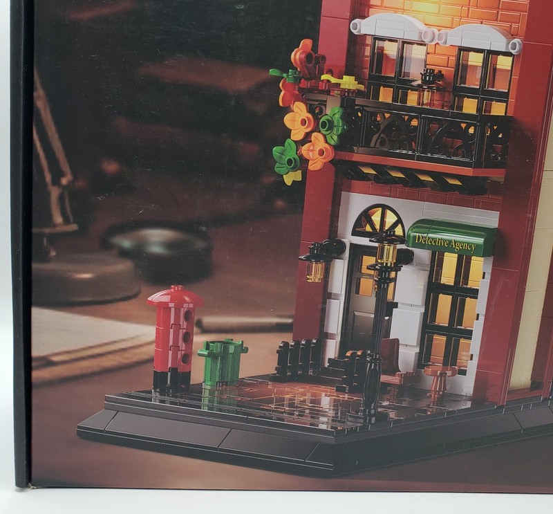 Detective Agency Bookends Building Blocks Insoon SC9956 1241 pcs Ages 10+ READ gallery