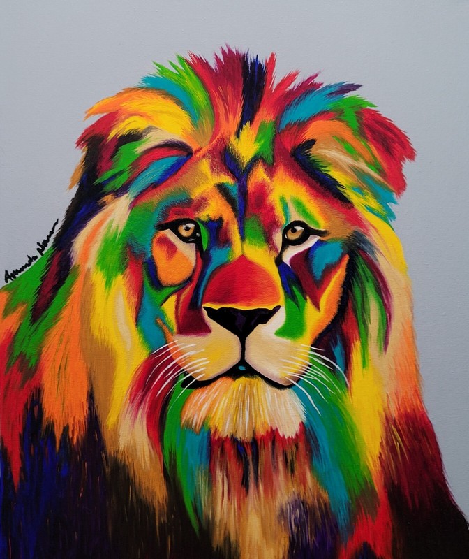 Lion of Judah Giclee Art Print by Amanda Norman