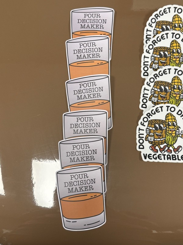 Bourbon Stickers (Brand New - Quality Stickers) Qty: 15 gallery
