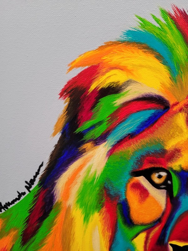 Lion of Judah Giclee Art Print by Amanda Norman gallery