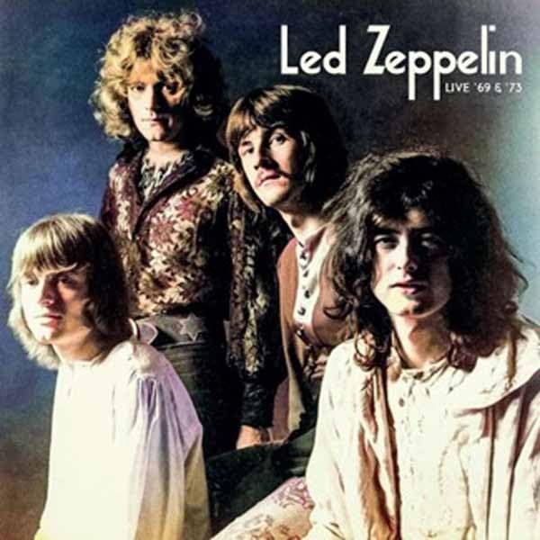 Led Zeppelin LIVE ’69 & `73 Music Album Cover Poster Print 12 x 12