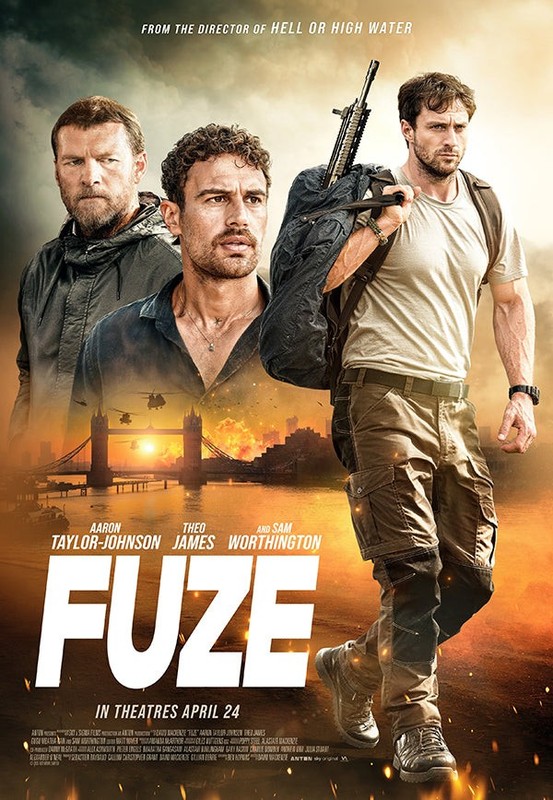 Fuze Aaron Taylor-Johnson Movie Poster 17 X 12 Reproduction