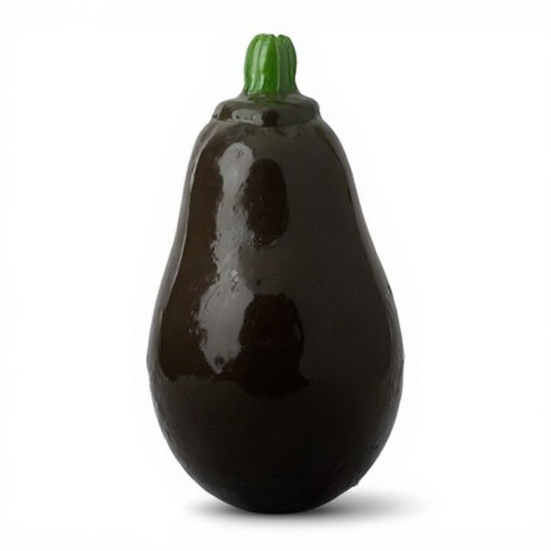 Eggplant Glass Decorative Fruit 5″ long