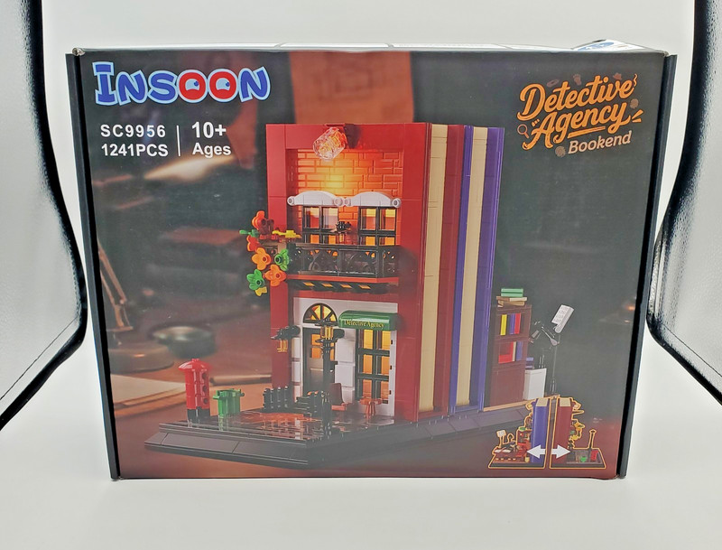 Detective Agency Bookends Building Blocks Insoon SC9956 1241 pcs Ages 10+ READ gallery