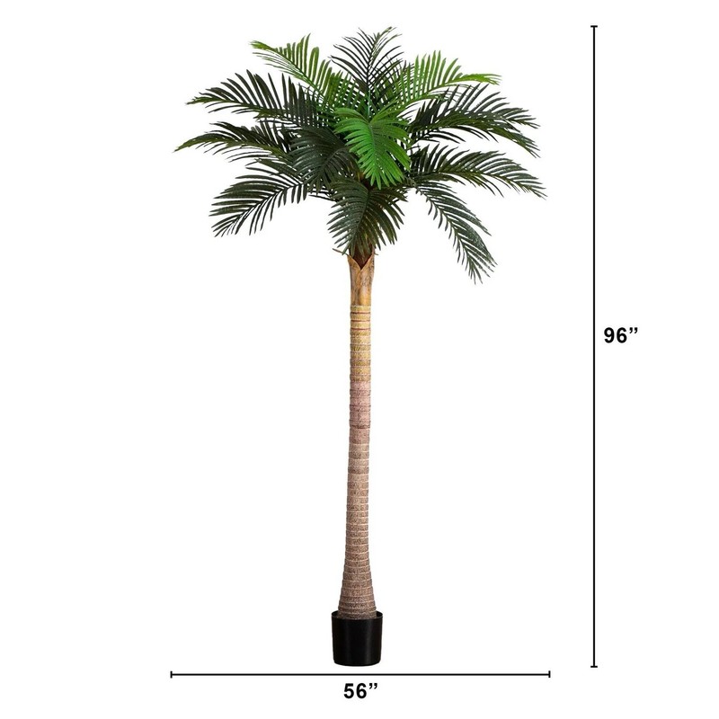 8’ Artificial Coconut Palm Tree. Retail $259 gallery