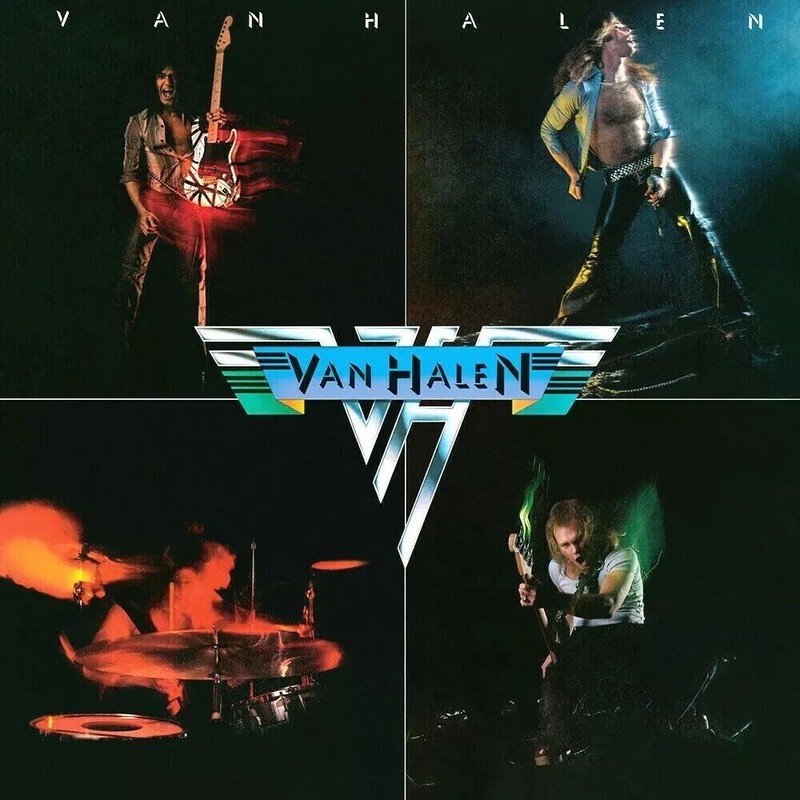 Van Halen Self Titled Music Album Cover Poster Print 12 x 12