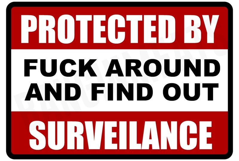 Aluminum Metal Sign Unbranded 8×12 Rectangle Funny Garage Outdoor Sign