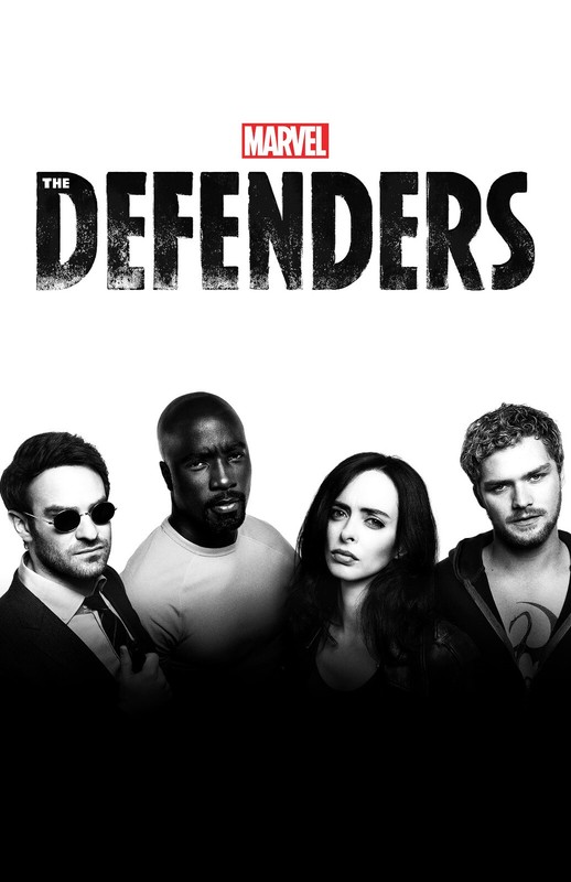 BB2391 Marvels The Defenders Show 2017 White Movie Poster 11×17