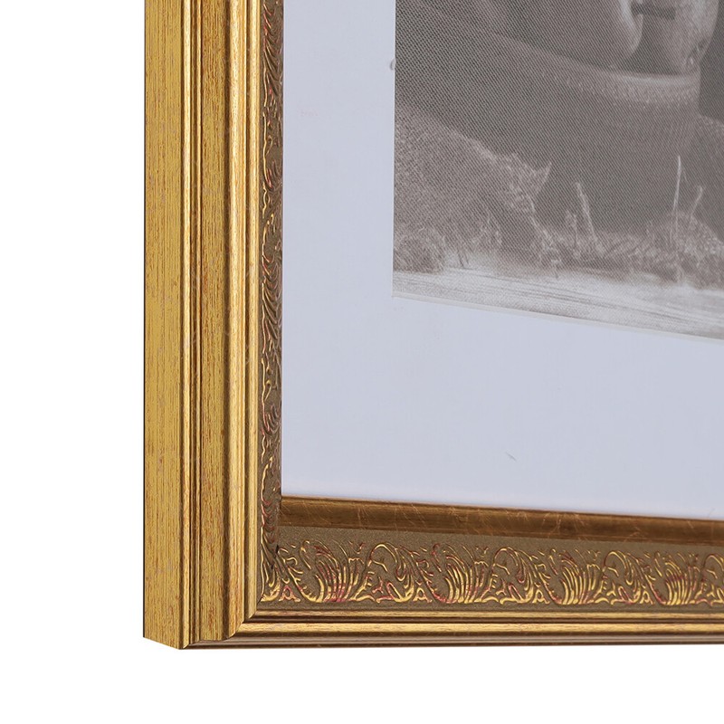 1-1/2" Gold Picture Frame 11x14 12x18 16x20 24x36 30x40 36x36+ 3232-A-1082 gallery