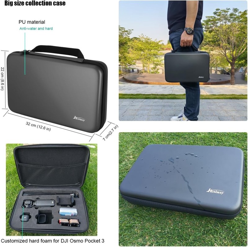 Accessories Kit for DJI Osmo Pocket 3 Creator Combo Case Magnetic Bracket... gallery