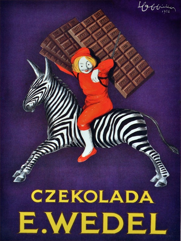 Czekolada E. Wedel chocolate Ad Decoative Poster. Home Graphic Art Design. 3904