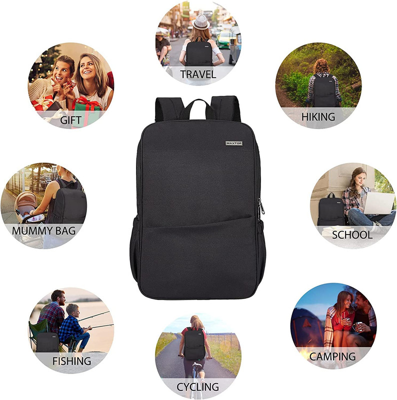 Deep Storage Laptop Backpack Business Anti-Theft Backpacks[Water Resistant] Coll gallery