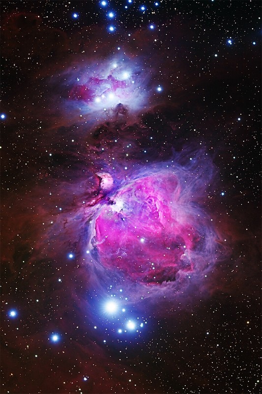 Carina Space Nebula Sidereal Ensemble Painting Wall Art Home – POSTER 20×30