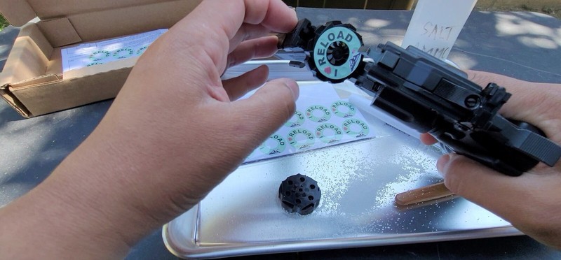 I LOVE RELOAD PAPER DISK WITH ADHESIVE (NO MESS) BY SEEK FOR ADVENTURE (60 Sets) gallery