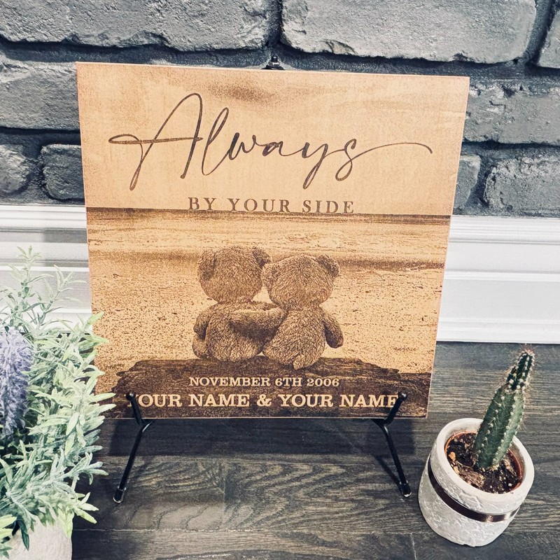 Custom Wooden Plaques – Handcrafted, Laser Engraved & Crystal Satin Poly Finish
