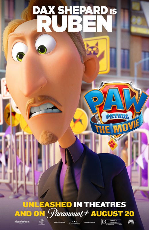 BB2803 PAW Patrol The Movie Film 2021 Ruben Movie Poster 11×17