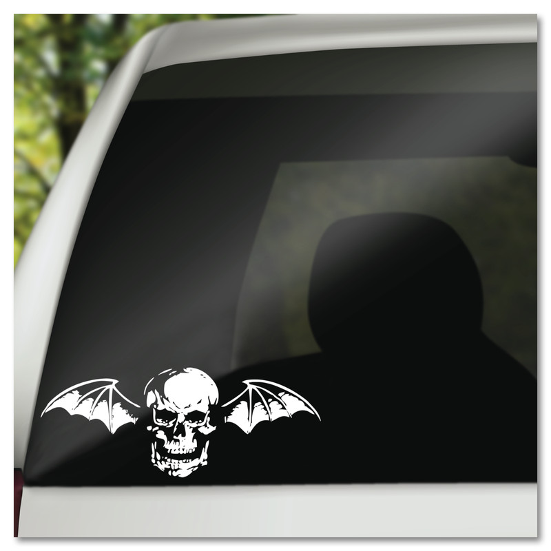 6″ Avenged Sevenfold A7X Skull Bat Music Vinyl Decal Sticker
