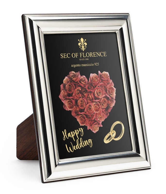 7″x5″ in Wedding Solid 925 Sterling Silver Photo Frame 7306/13×18*HW*CR*USA
