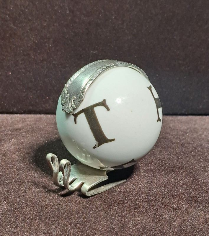 Handcrafted Snail decor/plant Friend featuring The Letter “T”