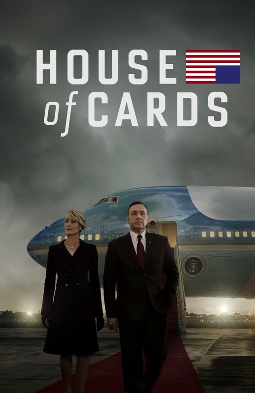 AA2017 House of Cards Show By Beau Willimon 2013 Airport Movie Poster 11×17