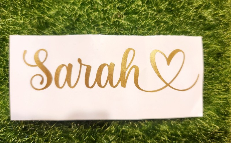 Name Decal Custom Vinyl Personalized Lettering Decal Tumbler Sticker Laptop gallery