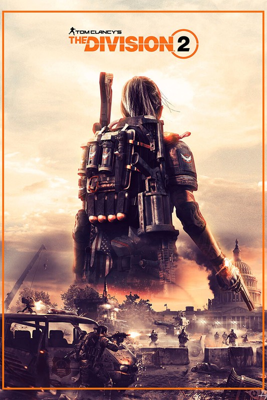 Tom Clancy’s The Division 2 Game Role Playing Wall Art Home Decor – POSTER 20×30