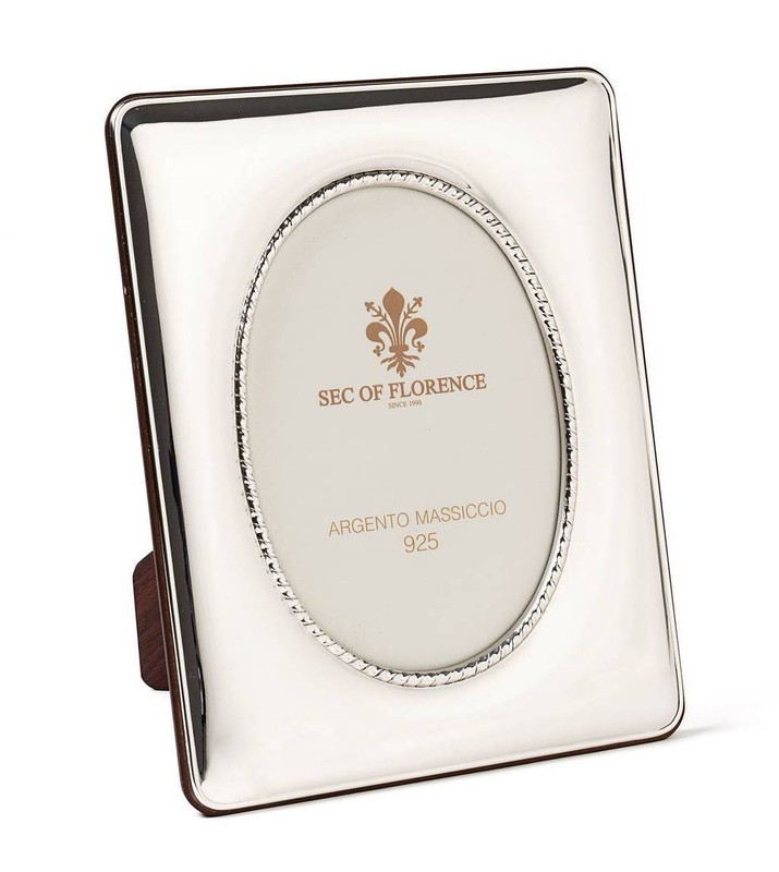 5″x3,5″ in Solid 925 Sterling Silver Photo Picture Frame* 7162 /9×13 USA