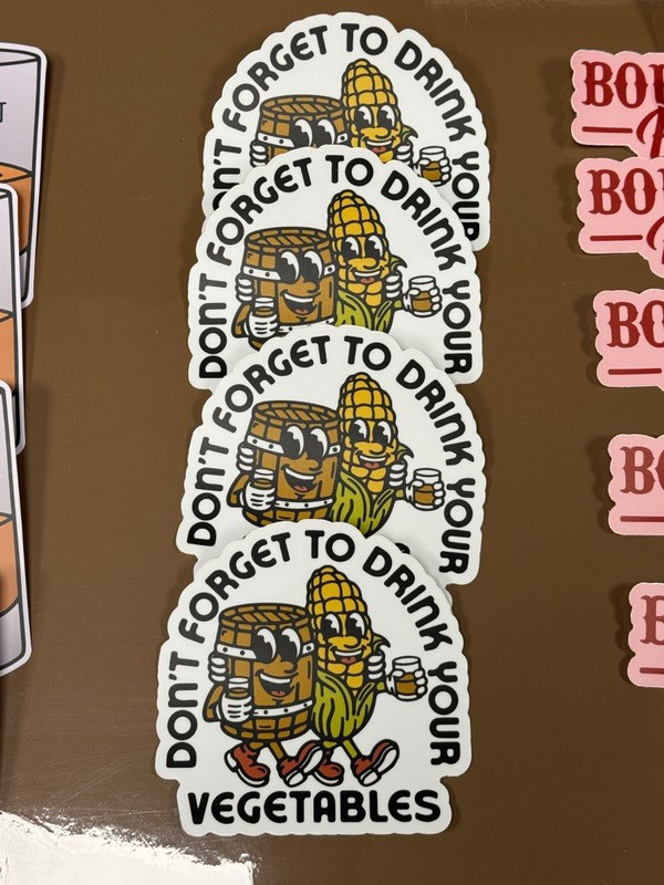 Bourbon Stickers (Brand New - Quality Stickers) Qty: 15 gallery