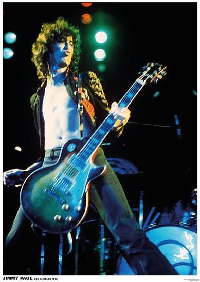 Jimmy Page – Led Zeppelin Poster Print 12 x 17 Reproduction