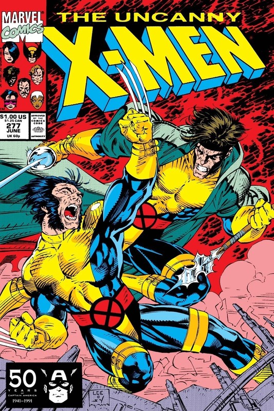 Uncanny X-Men 277 Comic Book Wolverine Gambit Poster print 16″x24″ wall art