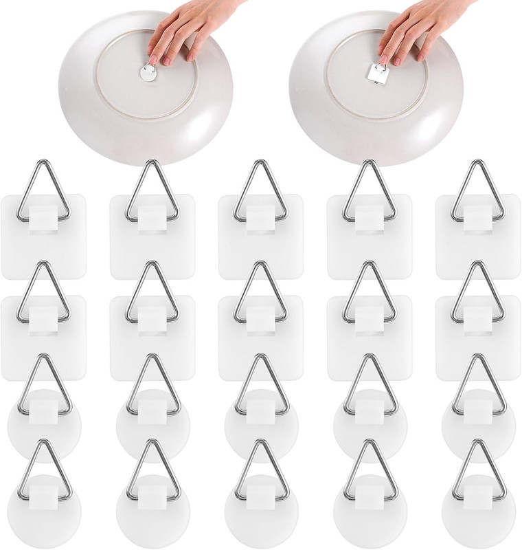 Plate Hangers for the Wall 20 Pack Wall Plate Hangers Vertical Plate Holders