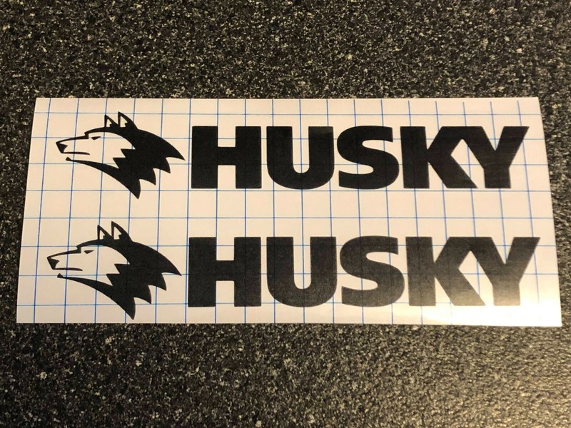 2x Husky Tools Logo Vinyl Decal Sticker 6″ 8″ 12″ 16″ 20″ or 23″