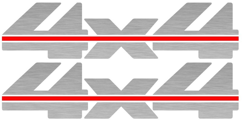 1988 - 1997 4x4 Decals for Chevy Silverado GMC Sierra 1500 2500